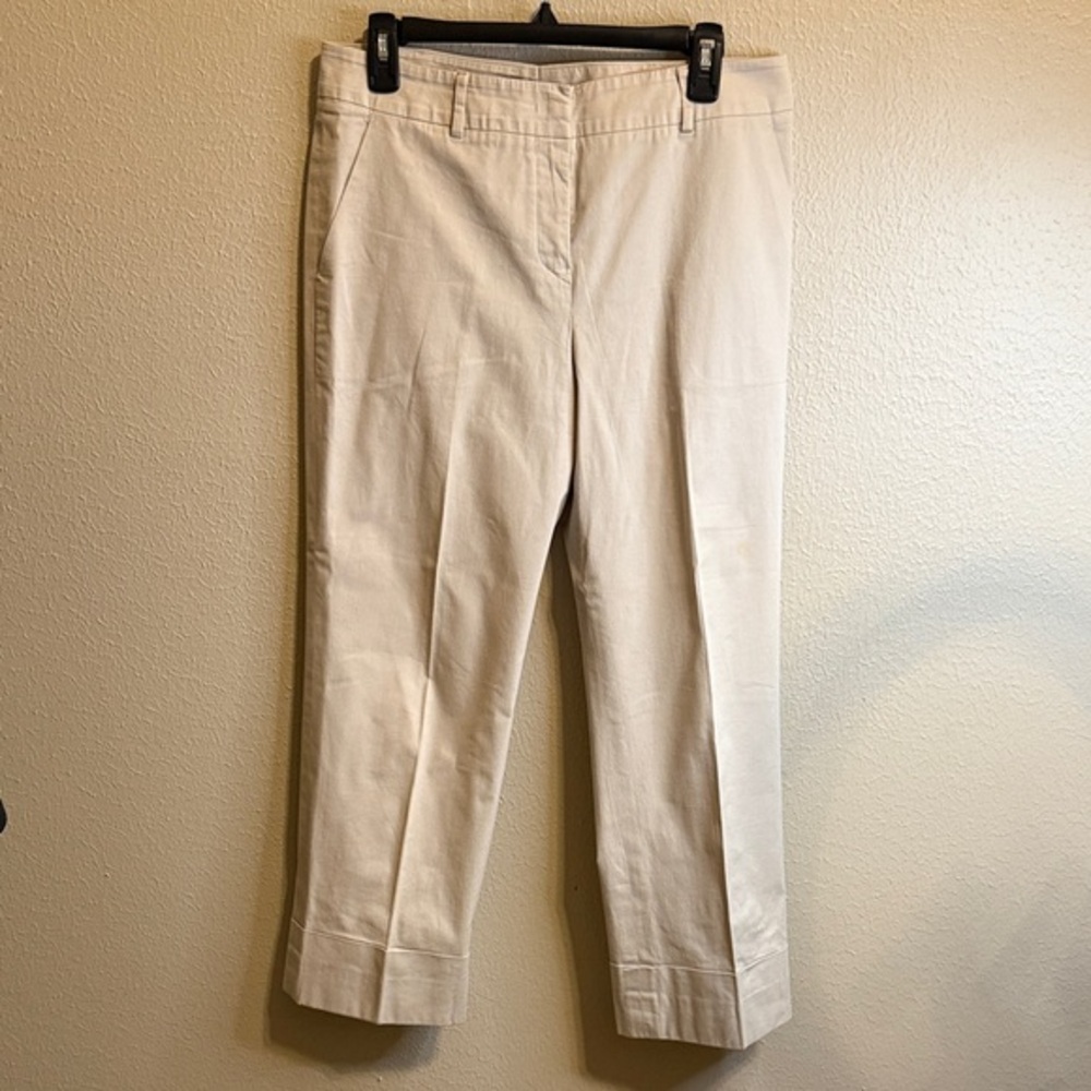 Jil Sander Cream Trousers
